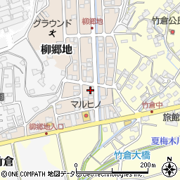 静岡県三島市柳郷地35-1周辺の地図