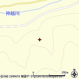 愛知県豊田市御内町前山周辺の地図