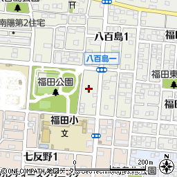 愛知県名古屋市港区八百島1丁目1424周辺の地図