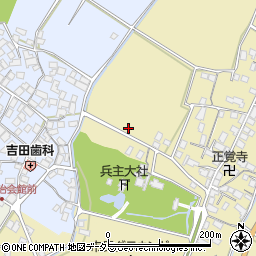 滋賀県野洲市五条1206-3周辺の地図