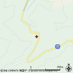 愛知県豊田市野林町二タ又周辺の地図