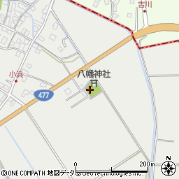 滋賀県守山市小浜町1336周辺の地図