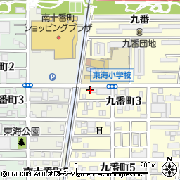 ナカノ工務店周辺の地図