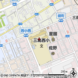 静岡県三島市緑町7周辺の地図