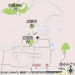 滋賀県東近江市小脇町646-2周辺の地図