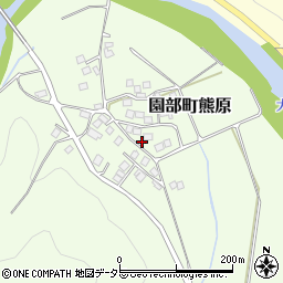 京都府南丹市園部町熊原東内畑28周辺の地図