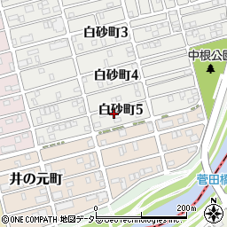 大栄道路周辺の地図