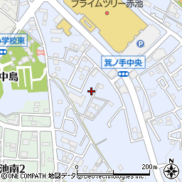愛知県日進市赤池町箕ノ手2-906周辺の地図