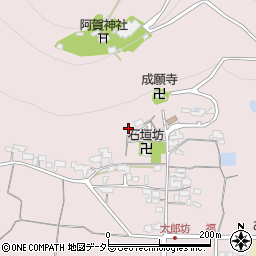 滋賀県東近江市小脇町831-2周辺の地図