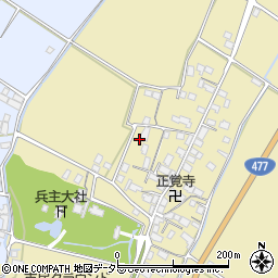 滋賀県野洲市五条周辺の地図