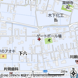 愛知県弥富市鯏浦町周辺の地図