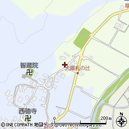 京都府京都市左京区大原草生町450-2周辺の地図