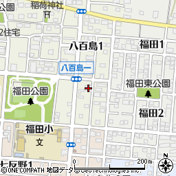 愛知県名古屋市港区八百島1丁目1301周辺の地図
