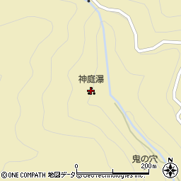 神庭瀑周辺の地図