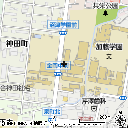 飛龍高等学校周辺の地図