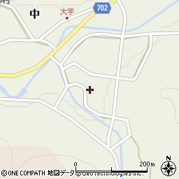 兵庫県丹波篠山市中169周辺の地図