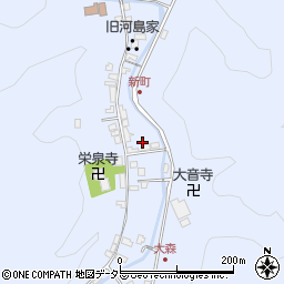 島根県大田市大森町駒ノ足周辺の地図