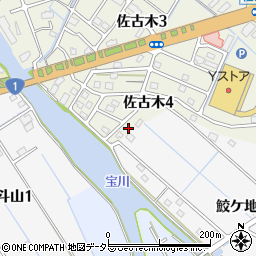 愛知県弥富市佐古木4丁目577周辺の地図