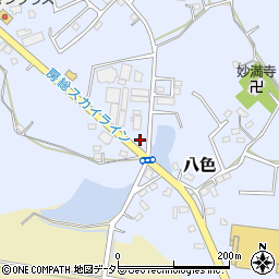 千葉県鴨川市八色599周辺の地図