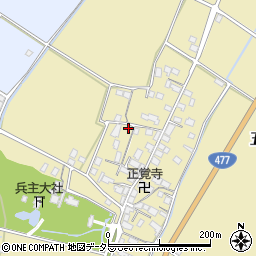滋賀県野洲市五条293周辺の地図