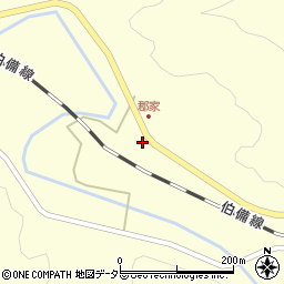 鳥取県日野郡日南町中石見402周辺の地図