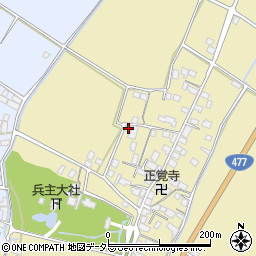 滋賀県野洲市五条290周辺の地図