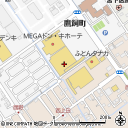 ペットコート　近江八幡店周辺の地図