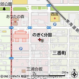 愛知県名古屋市熱田区五番町6周辺の地図