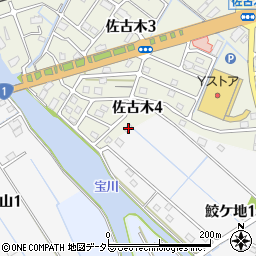 愛知県弥富市佐古木4丁目578-3周辺の地図