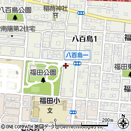 愛知県名古屋市港区八百島1丁目1430周辺の地図
