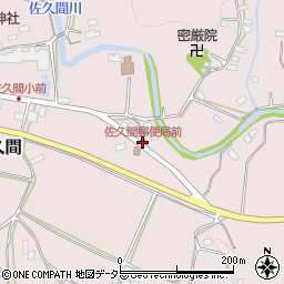 佐久間郵便局前周辺の地図