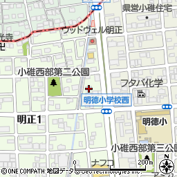 愛知県名古屋市港区明正1丁目16周辺の地図