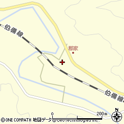 鳥取県日野郡日南町中石見457周辺の地図