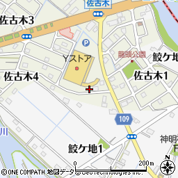愛知県弥富市佐古木4丁目619-1周辺の地図