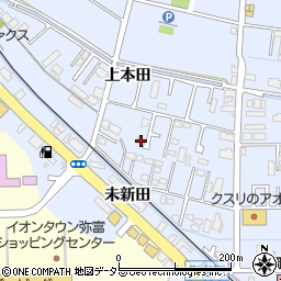 愛知県弥富市鯏浦町上本田31周辺の地図