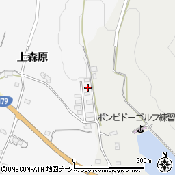 岡山県苫田郡鏡野町上森原224-3周辺の地図
