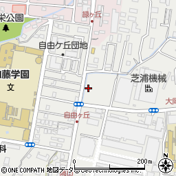 東芝機械アパート周辺の地図