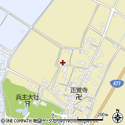 滋賀県野洲市五条343-1周辺の地図