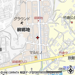 静岡県三島市柳郷地64周辺の地図