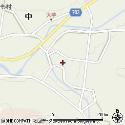 兵庫県丹波篠山市中175周辺の地図
