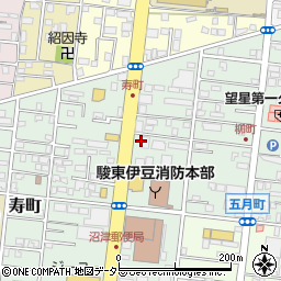セブンイレブン沼津寿町店周辺の地図