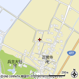 滋賀県野洲市五条342周辺の地図