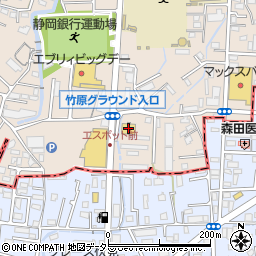 ＴＳＵＴＡＹＡ長泉店周辺の地図