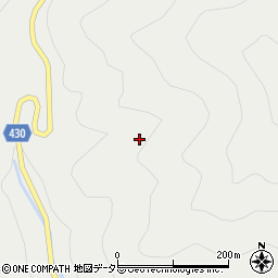 愛知県北設楽郡東栄町足込休周辺の地図