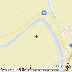愛知県北設楽郡東栄町振草古戸寺向周辺の地図
