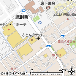 バーミヤン近江八幡店周辺の地図