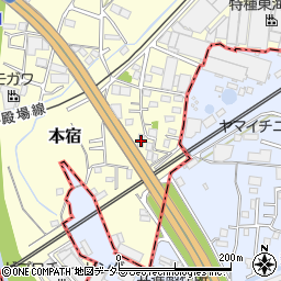 静岡県駿東郡長泉町本宿667-1周辺の地図