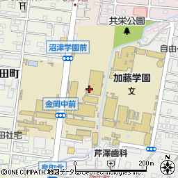 静岡県沼津市東熊堂周辺の地図