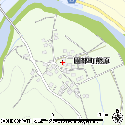京都府南丹市園部町熊原東内畑4周辺の地図