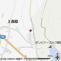 岡山県苫田郡鏡野町上森原224周辺の地図